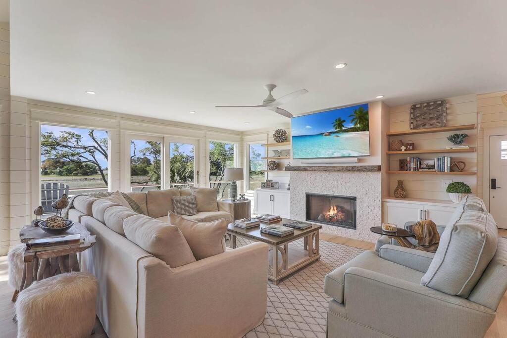 Marsh Island 9 - Best Sunset On The Island! Renovated Home! Isle of Palms Exterior foto